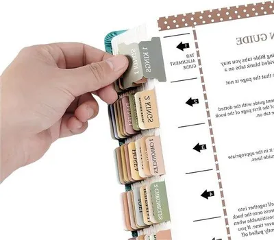 Produktbild von 75 gelamineerde boho-studiebijbelregisters - ideale christelijke cadeauidee