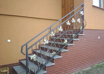 Produktbild von Klassische Stahl Treppe Schmiedeeisen Treppen Balkon Geländer Maßfertigung 137