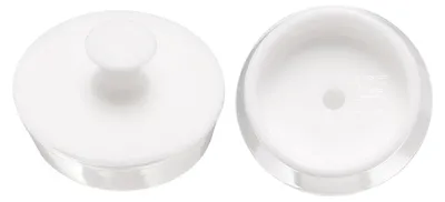 Produktbild von Abflussstopfen aus Silikon - 2 Stück Badewannenstöpsel - für Abflüsse von 40 mm bis 42 mm