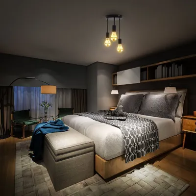 Immagine prodotto di B.K.Licht Plafoniera LED dimmerabile, RGB, CCT, luce da calda a fredda o colorata, telecomando incluso, LED integrati 15W 1500Lm, decoro cielo stellato, funzione timer e luce notturna, Ø33cm