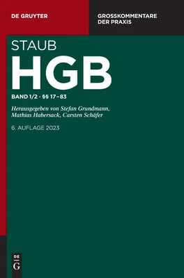 Produktbild von Handelsgesetzbuch §§ 17-83