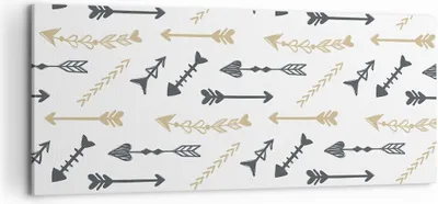 Produktbild von Bild auf Leinwand - Leinwandbild - Abstraktion modern - 120x50cm - Wand Bild - Wanddeko - Leinwanddruck - Bilder - Kunstdruck - Wanddekoration - Leinwand bilder - Wandkunst - AB120x50-3970