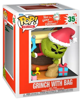 Image de Funko Pop! Deluxe Grinch z Workiem - Figurka Winylowa Oficjalny Produkt