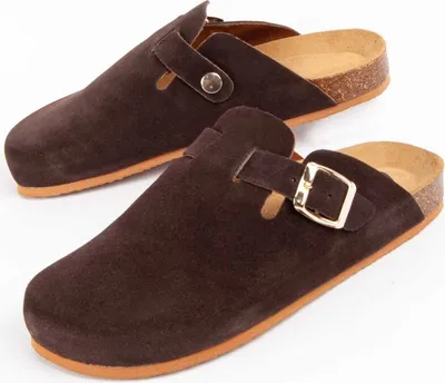 Produktbild von Purapiel Clog Tejano Braun