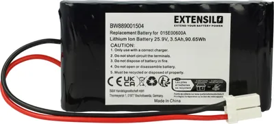 Produktbild von vhbw Akku Ersatz für Ambrogio 015E00600A für (3500mAh 25,9V Li-Ion)