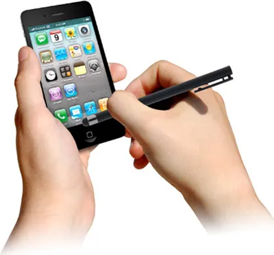 Image de Cellularline Stylet Sensible Noir (SENSIBLEPEN)