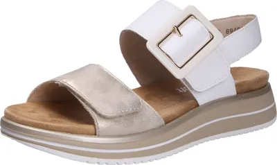 Produktbild von Remonte Damen Sandale, beige(muschelweiss (80)), Gr. 43