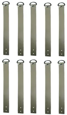 Produktbild von 10 Stück - Aufrollriemen 300 mm, Gewebeverstärkt, Kunststoff