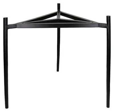 Produktbild von Pomax Granada Couchtisch, Schwarz, Ø 58 x H 48 cm