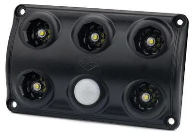 Obrázek produktu pro HORPOL LWD2156/CZ LED 900lm černá interiérová lampa s pohybovým senzorem