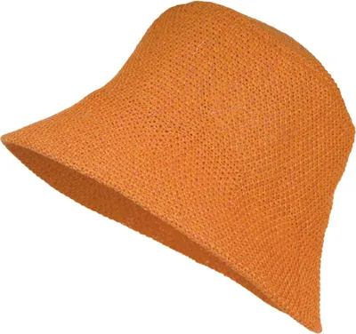 Produktbild von styleBREAKER Damen Papierstroh Sonnenhut | faltbarer Fischerhut | leichter Bucket Hat mit Schweißband | Sommerhut mit Krempe als Sonnenschutz für Outdoor Strand Freizeit