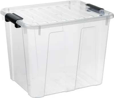 Produktbild von plast team pojemnik do przechowywania HOME BOX 40 litrów przezroczysty