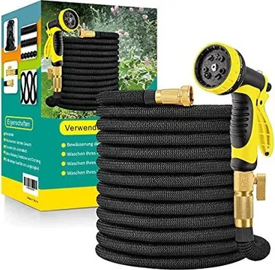 Produktbild von Flexibler Gartenschlauch Wasserschlauch dehnbarer Flexischlauch 15m schlauch