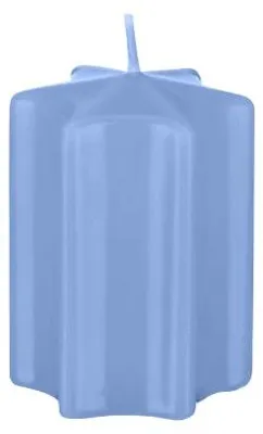 Produktbild von Sternkerzen Flieder 10 x Ø 6 cm, 8 Stück