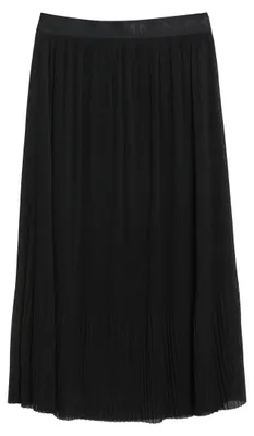 Produktbild von Comma Rock 316 Plissee Midilänge A-Shape-Silhouette elastischer Bund Größe 40