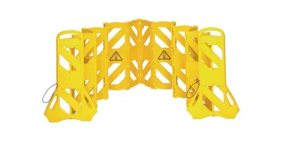 Produktbild von Rubbermaid 9S11, Articulating panels, Gelb, Polyethylen, 4m, 25 cm, 101,6 cm