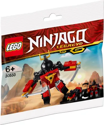 Obrázok produktu pre LEGO NINJAGO Sam-X 30533, Stavebnica, 6 rok / roky, Plast, 56 kusov