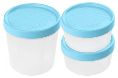 Produktbild von TATAY Frischhaltedose 3-teiliges Set Ohne BPA Praktische Tupperdosen