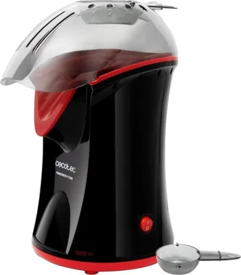 Obrázek produktu pro Cecotec 04754, Černá, Červená, 2 min, Knoflíky, Plast, Průhledná, 1200 W