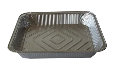 Produktbild von Schüssel aus Aluminium, Serie FAMILY, 32 cm lang, 26 cm breit, 5 cm hoch