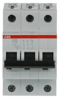 Produktbild von S203-C16, 50/60 Hz, -25 - 55 °C, -40 - 70 °C