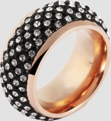 Produktbild von Akzent Damen-Ring aus Edelstahl