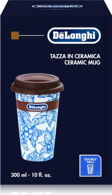 Produktbild von Delonghi DLSC064 Doppelwandige Keramik-Thermobecher 300ml