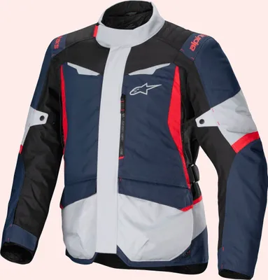 Produktbild von Alpinestars ST-1 wasserdichte Motorrad Textiljacke, schwarz/blau/rot, M