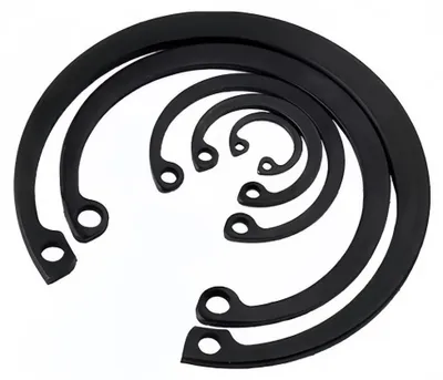 Imagen del producto de Clips internos Borgring, 31 mm, 40 unidades, fabricados en acero al manganeso, para maquinaria