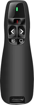 Obrázek produktu pro Ergonomický bezdrátový prezentér pro prezentace dálkové ovládání notebooku PowerPoint, 2,4 GHz