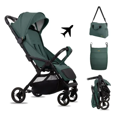 Produktbild von BabyLux GIAU Kinderwagen, leichter Kinderwagen bis 22 kg, zusammenklappbar für Flugreisen