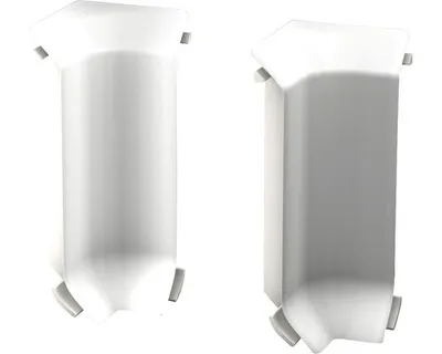 Produktbild von Prinz Innenecken für Hartschaum-Sockelleiste weiß 60 mm