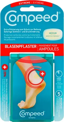 Produktbild von COMPEED Blasenpflaster extreme 5St PZN 07610693
