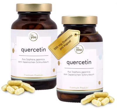 Produktbild von for you quercetin Doppelpack