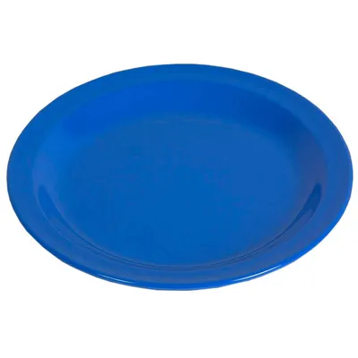 Produktbild von Waca Melamin Teller 23,5 cm Ø blau flach