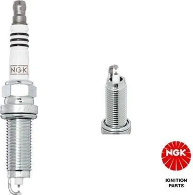 Produktbild von NGK Iridium-Zündkerze 2302, M12x1,25 Gewinde, 26,5 mm Gewindelänge, entstört