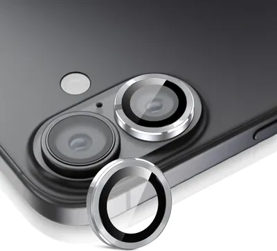 Produktbild von Kamera Linsenschutz Glas Set für Apple iPhone 17 Schutzglas Camera Linse Panzerfolie 9H Silber
