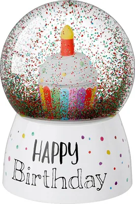 Produktbild von LA VIDA Glitzerkugel Torte Ø4,5H6