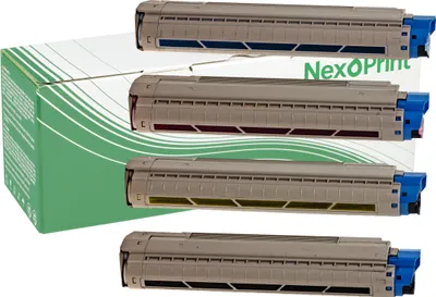 Produktbild von Toner kompatibel zu Oki 45862837-40 Mehrfarbig C532dn, MC563dn, MC573dn, MC853dn