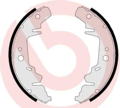 Image de Jeu de mâchoires de frein arrière Brembo S 11 501