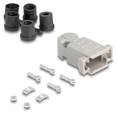 Obrázok produktu pre DeLOCK 67027, Čierna, Šedá, Plast, 1 kusov, 41,6 mm, 31,6 mm, 19,8 mm