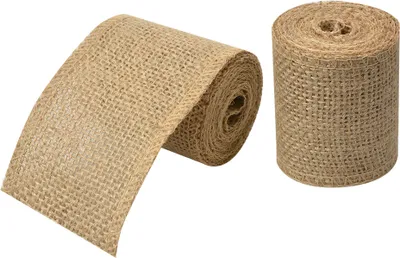 Obrázek produktu pro Clayre & Eef Dekorační stuha 60 mm x 2 m Hnědá juta