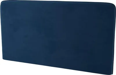 Productafbeelding van Hoofdeinde BC-16 voor schuifbed BC01, 140 cm, bekleed hoofdeinde, marineblauw, merk Lenart
