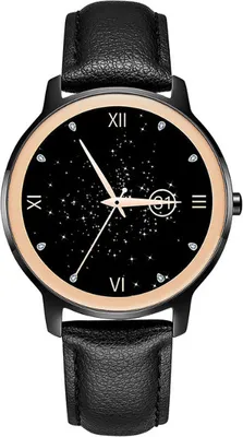 Produktbild von Damen SmartWatch Smartband IP67 Wasserdicht Schlafüberwachung Armband Sport Fitness für Android IOS , Schwarz