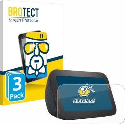 Produktbild von 3x BROTECT Schutzglas für Amazon Echo Show 5 (3. Gen.) 9H kratzfest klar