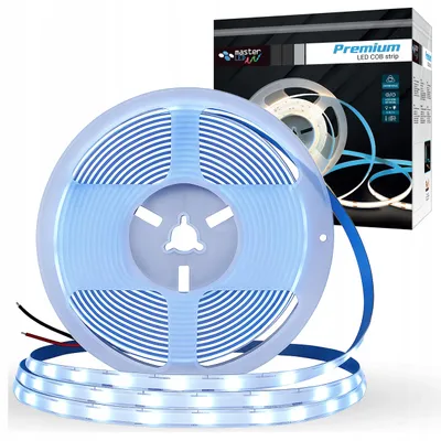 Obrázek produktu pro MasterLED LED COB pásky 5 m, 12 V DC, 320 LED, 10 W, 6500 K studená bílá, IP20, stmívatelné