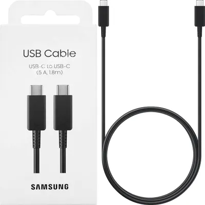 Zdjęcie produktu dla Samsung EP-DX510 - Kabel USB - USB-C (M) bis USB-C (M) - USB 2.0 - 5 A - 1,8 m