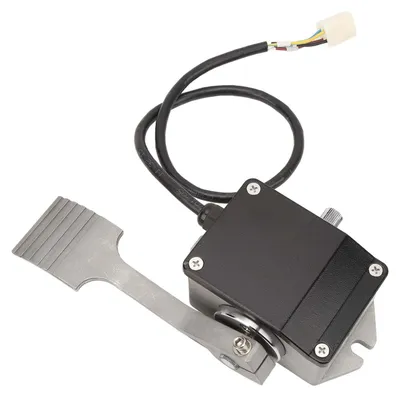 Image de Pédale d'accélérateur pour véhicule, 0 à 5 V – Pédale d'accélérateur de rechange résistante pour voiturette de golf électrique