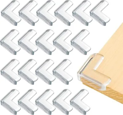 Obrázek produktu pro Chrániče rohů dětských stolů, chrániče hran dětských stolů, ABURNUDREY 20dílná sada