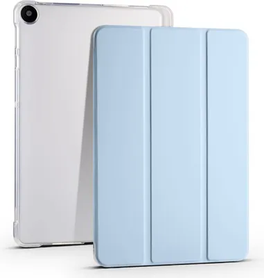 Produktbild von Schutz Hülle für Huawei MatePad SE Tablet Case Smart Cover Tasche 3 Fold Bumper, Farbe:Eisblau